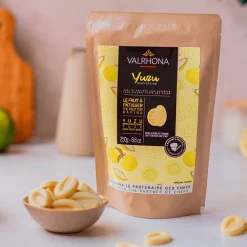 Chocolat à pâtisser inspiration yuzu 250 gr - Valrhona