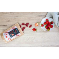 Chocolat à pâtisser inspiration fraise 250 gr - Valrhona