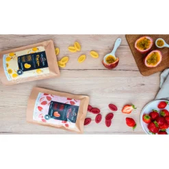 Chocolat à pâtisser inspiration fraise 250 gr - Valrhona