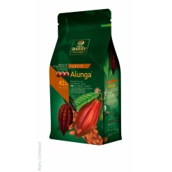 Chocolat à pâtisser lait Alunga 41% 1 kg - Barry