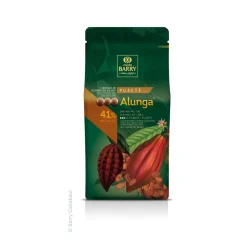 Chocolat à pâtisser lait Alunga 41% 1 kg - Barry