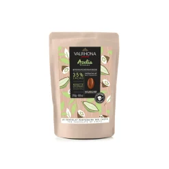 Chocolat à pâtisser lait/noisette Azelia 35% 250 g- Valrhona