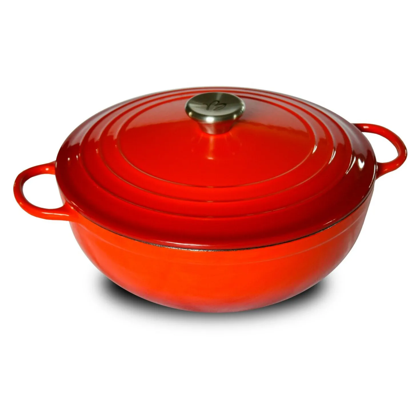 Cocotte en fonte ronde 24 cm 3L Tradition - Baumalu
