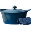 Cocotte l'incroyable sans PFAS 28cm Myrtille - Cookut