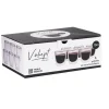 Coffret 6 tasses double paroi Volupt 10cl - Table Passion