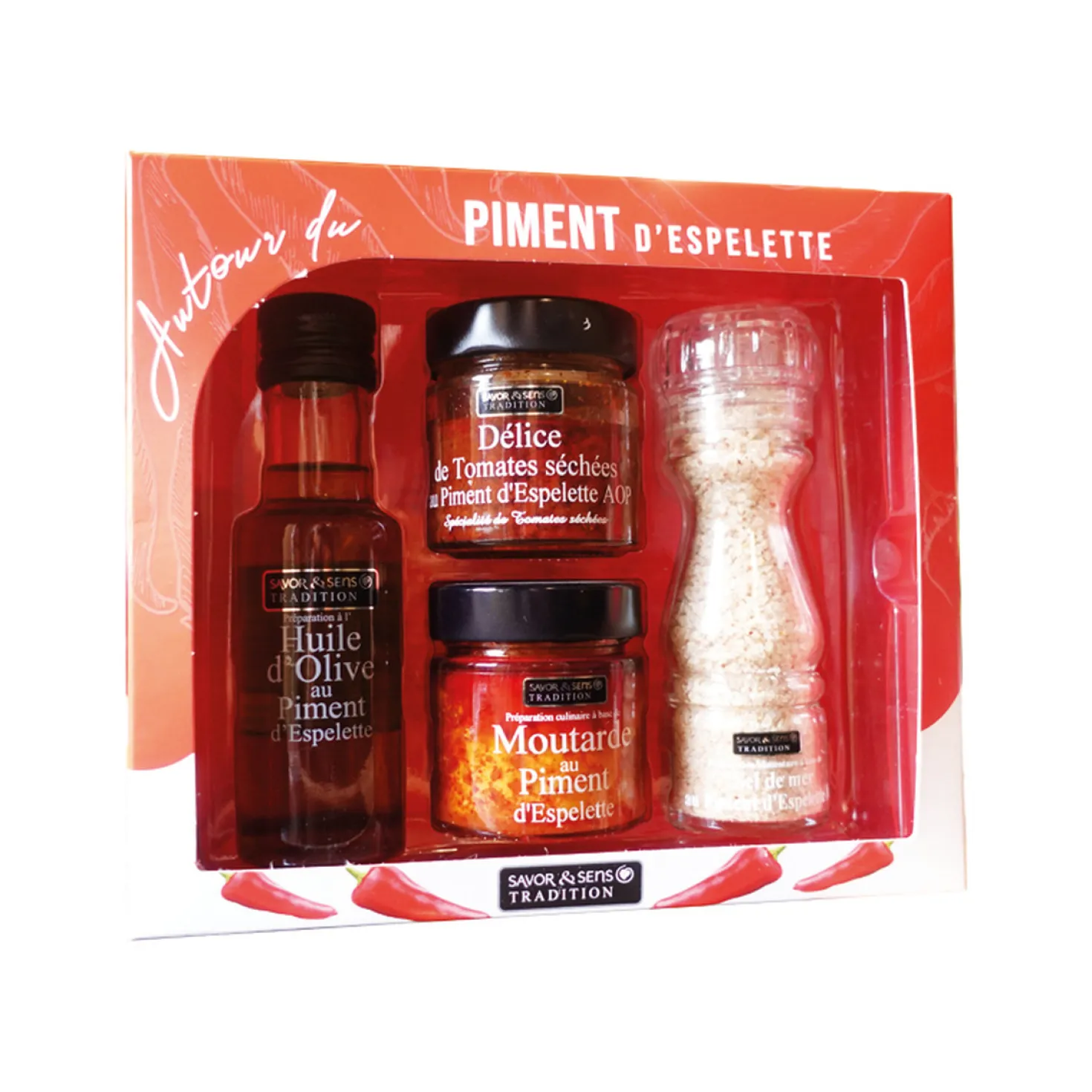 Coffret Autour du Piment d´Espelette - Savor et Sens