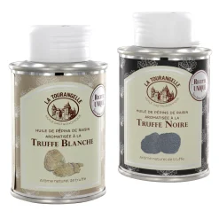 Coffret duo huiles Truffe noire et blanche - La Tourangelle