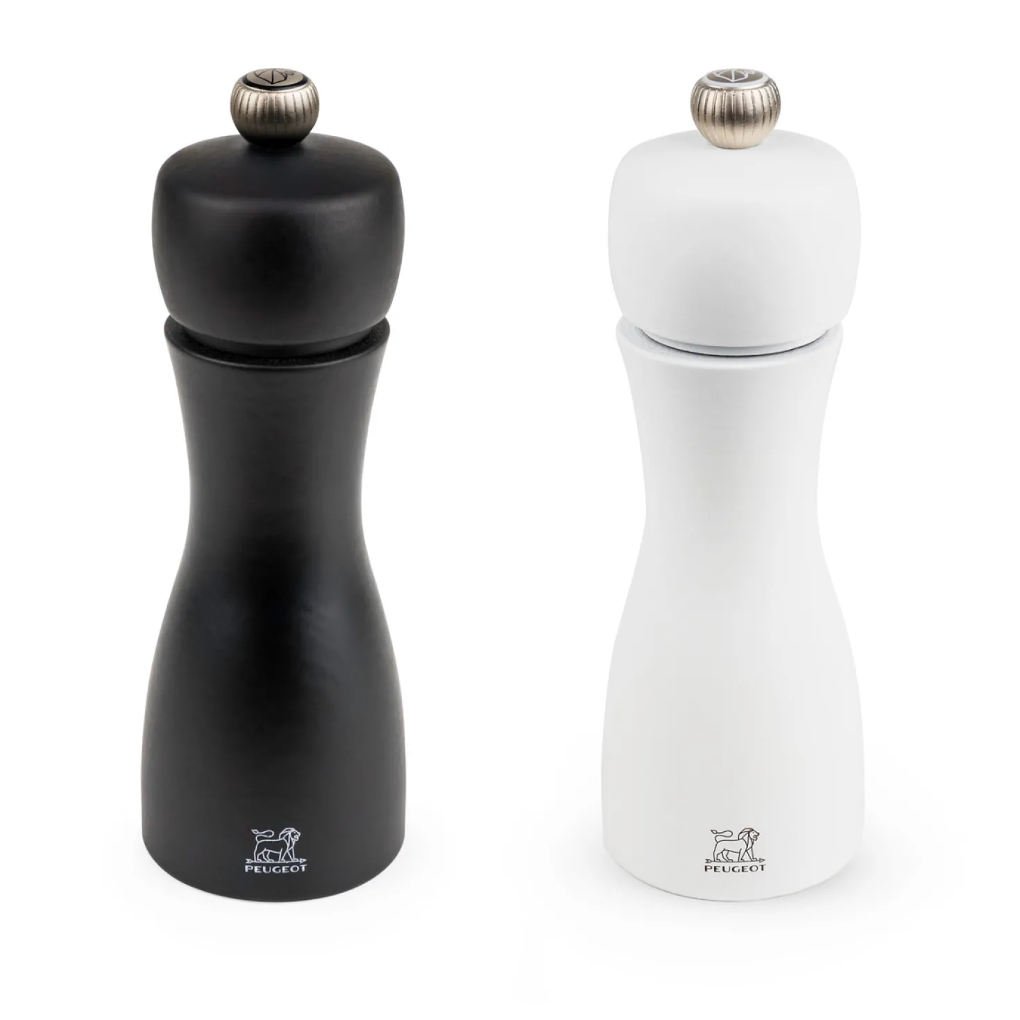 Coffret duo moulins Tahiti noir et blanc - Peugeot