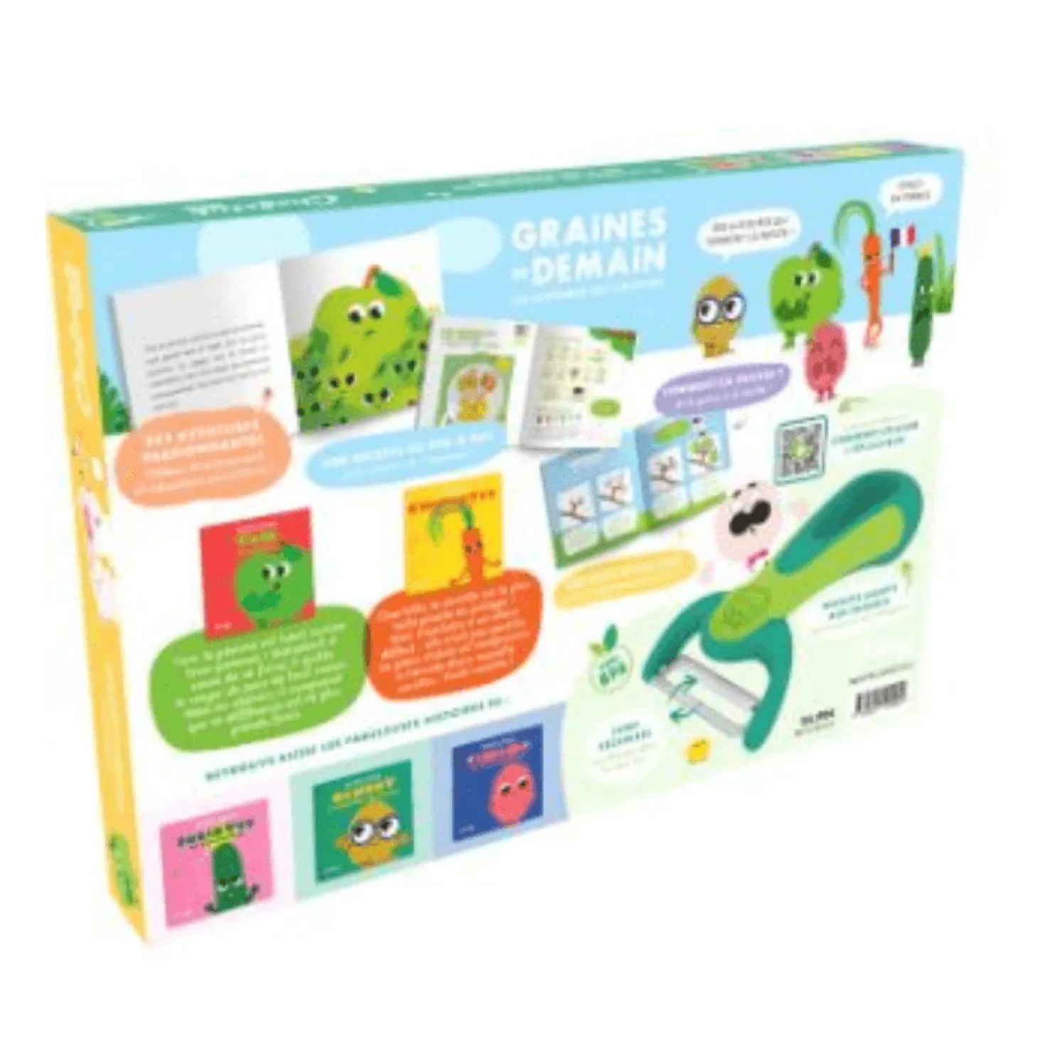 Coffret Graines de demain et son eplucheur - Chefclub