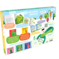Coffret Graines de demain et son eplucheur - Chefclub