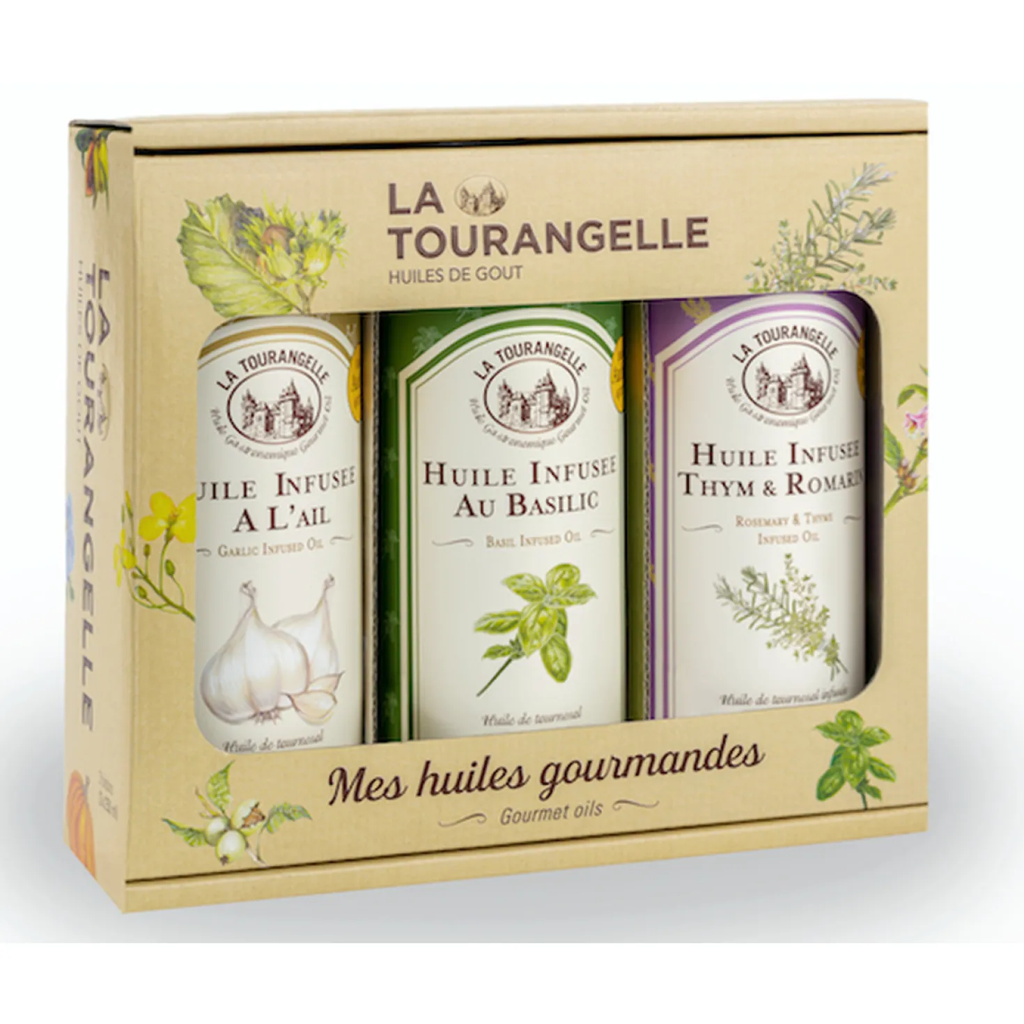 Coffret Huiles Infusées - La Tourangelle