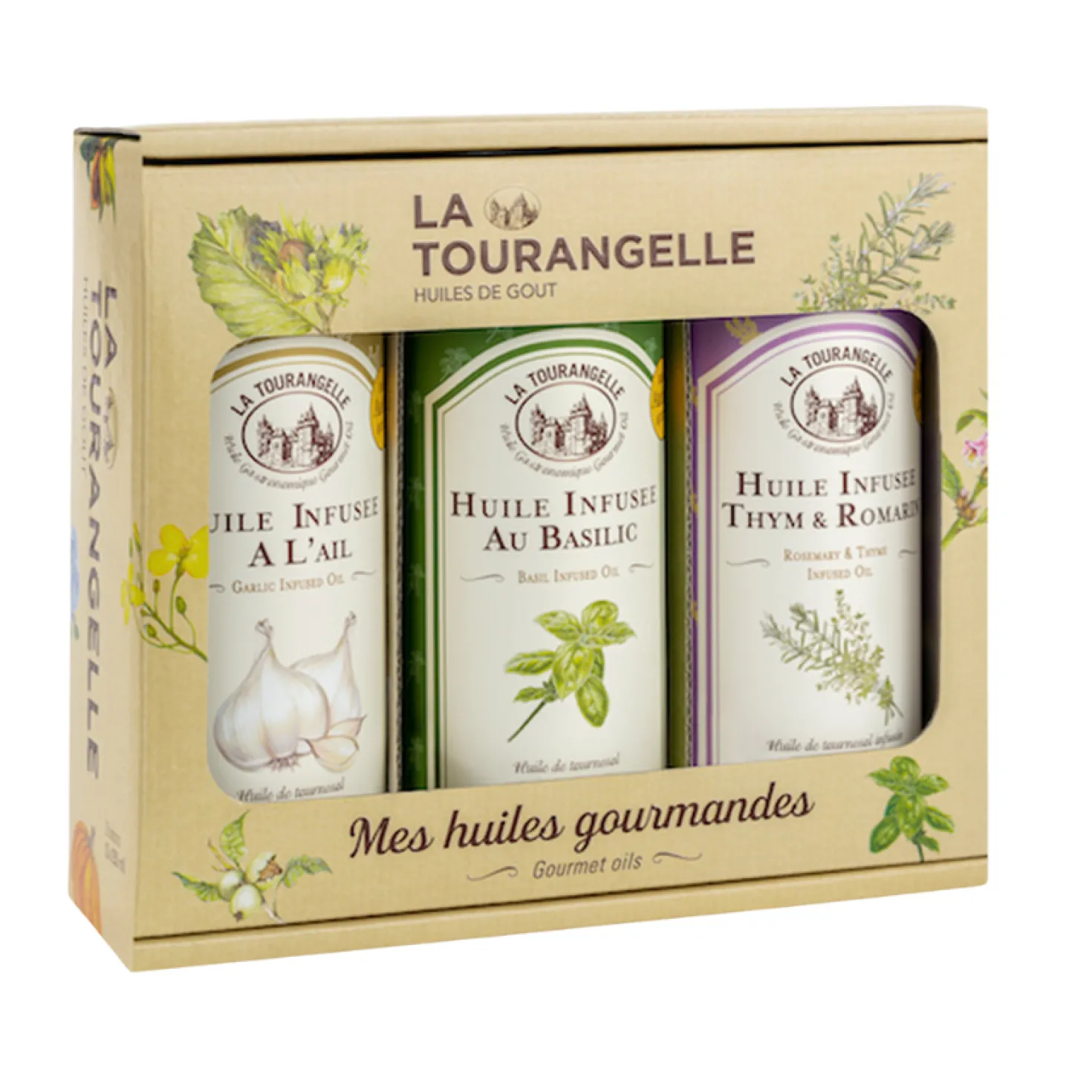 Coffret Huiles Infusées - La Tourangelle