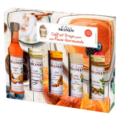Coffret sirops Pause Gourmande 5x50 ml - Monin