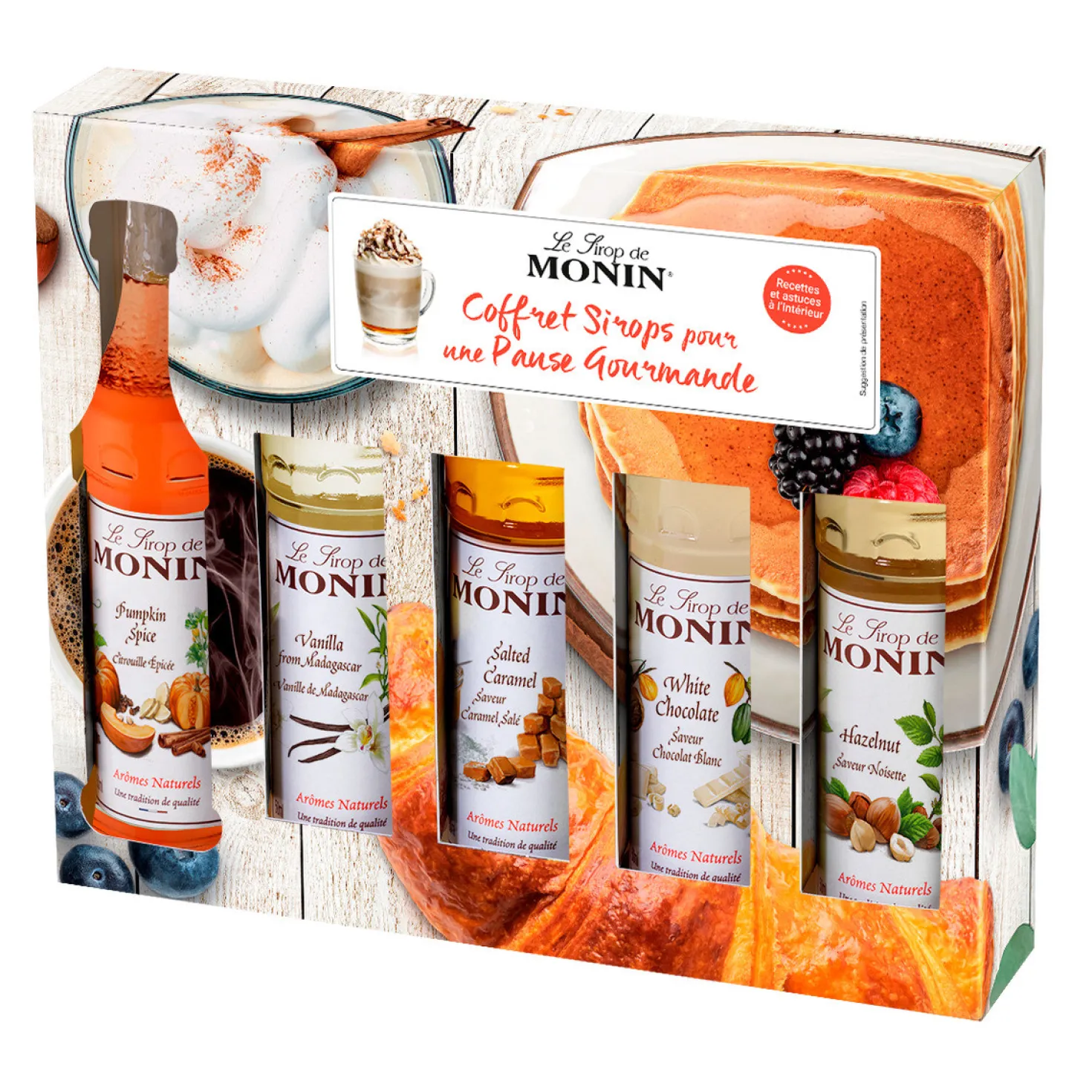 Coffret sirops Pause Gourmande 5x50 ml - Monin