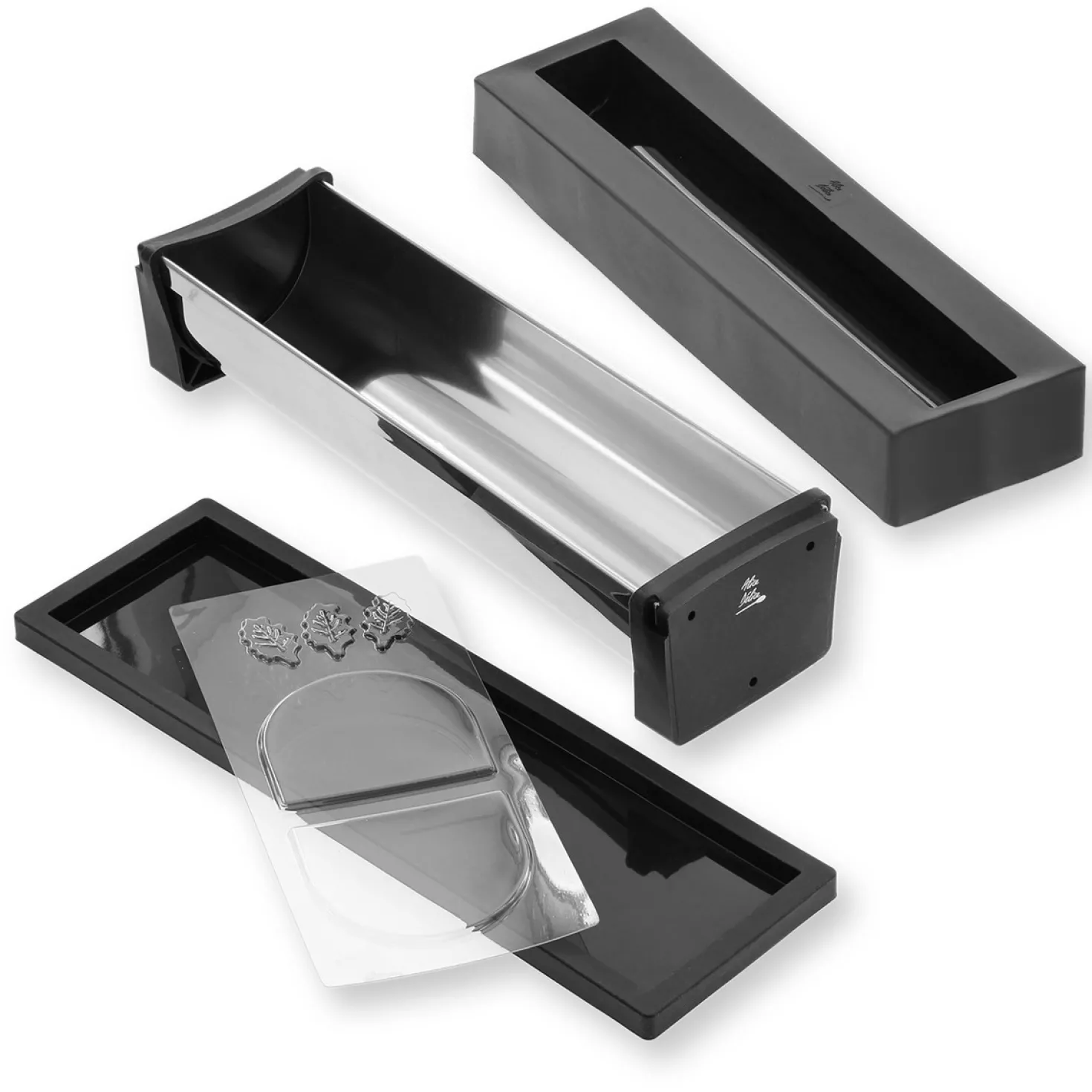 Coffret ustensiles bûche de Noël 30cm - Alice Délice