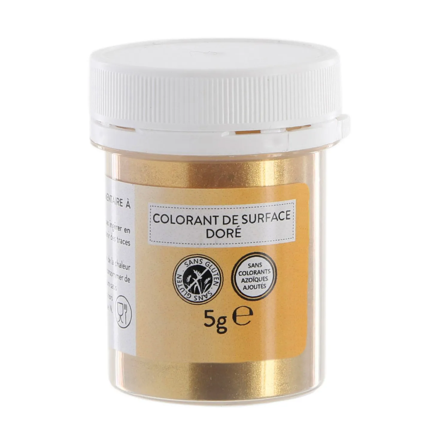 Colorant de surface poudre doré 5 gr