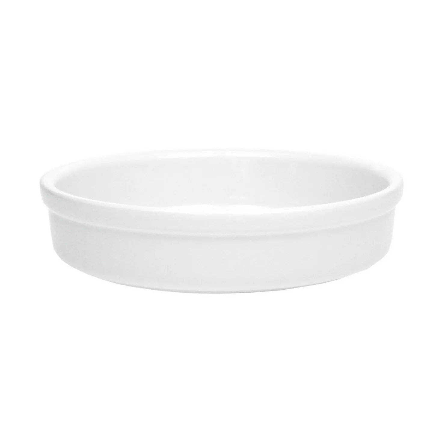 Coupelle à crème brûlée en grès blanc 13,5 cm - Lebrun
