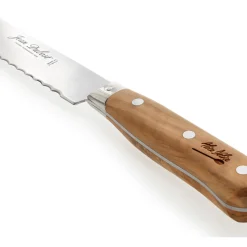 Couteau à pain 20 cm manche bois d´olivier - Alice Délice
