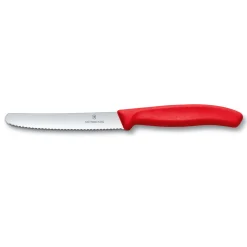 Couteau à tomates Swiss classique 11 cm rouge - Victorinox