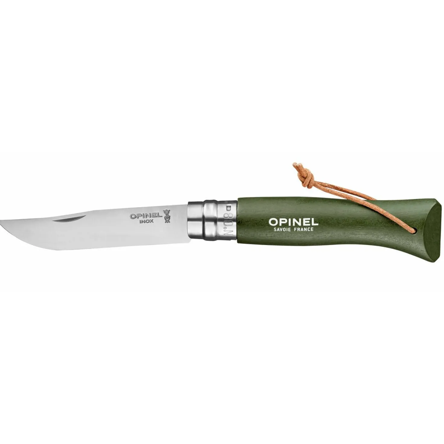 Couteau baroudeur n°8 kaki - Opinel