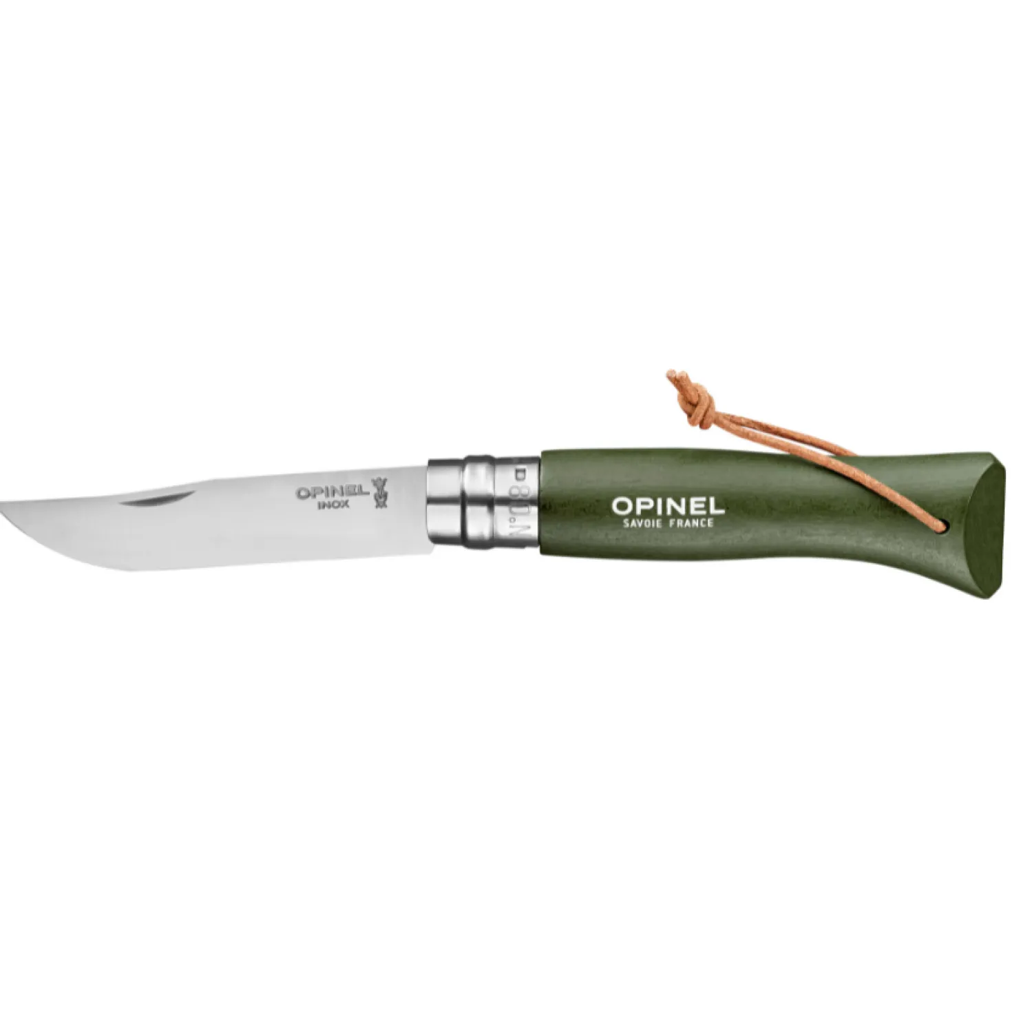 Couteau baroudeur n°8 kaki - Opinel