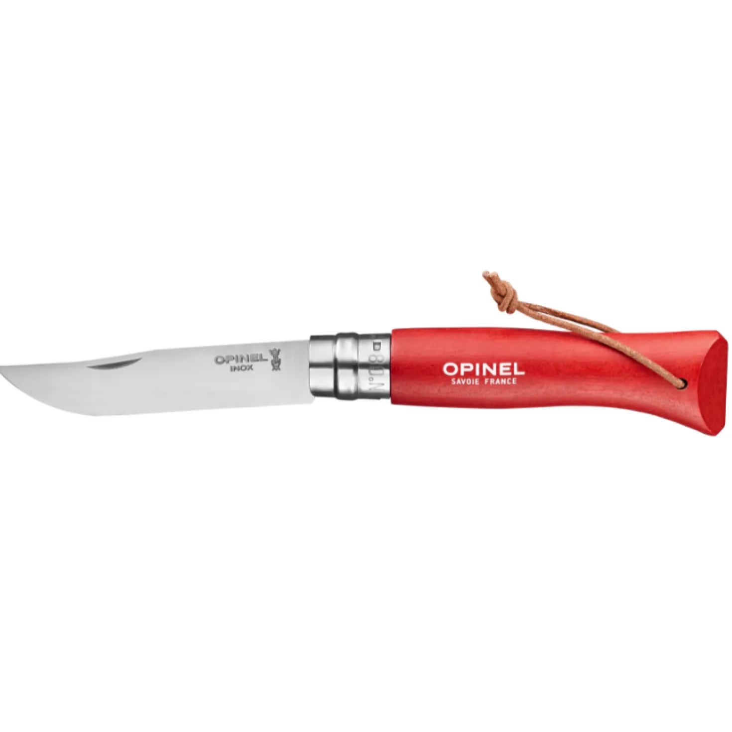 Couteau baroudeur n°8 rouge - Opinel