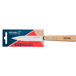Couteau cranté n°113 naturel - Opinel