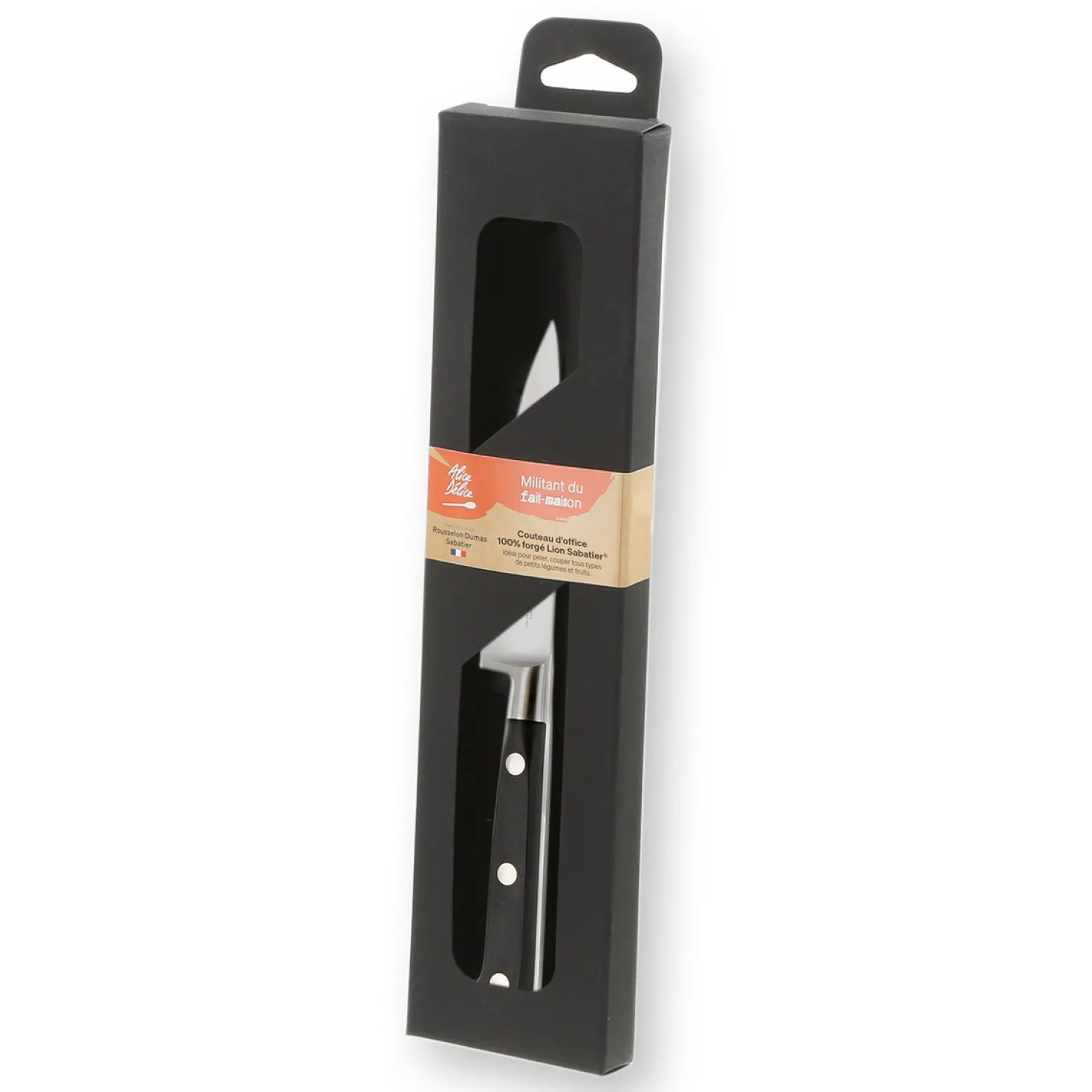 Couteau d´office 10 cm Sabatier forgé - Alice Délice