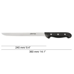 Couteau jambon et saumon 24 cm Maître - Arcos