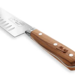 Couteau Santoku 16 cm manche bois d´olivier - Alice Délice