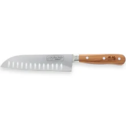 Couteau Santoku 16 cm manche bois d´olivier - Alice Délice