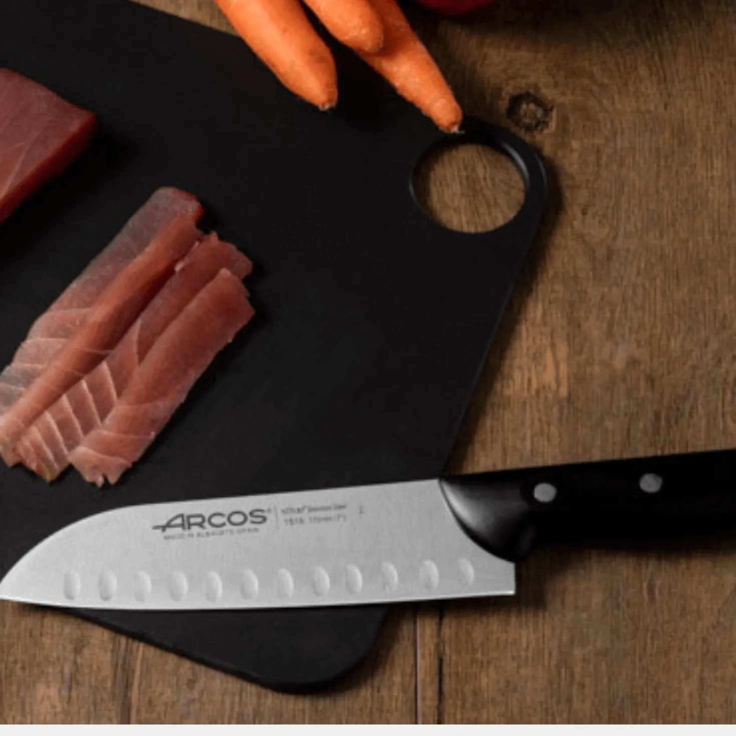 Couteau Santoku 17 cm Maître - Arcos