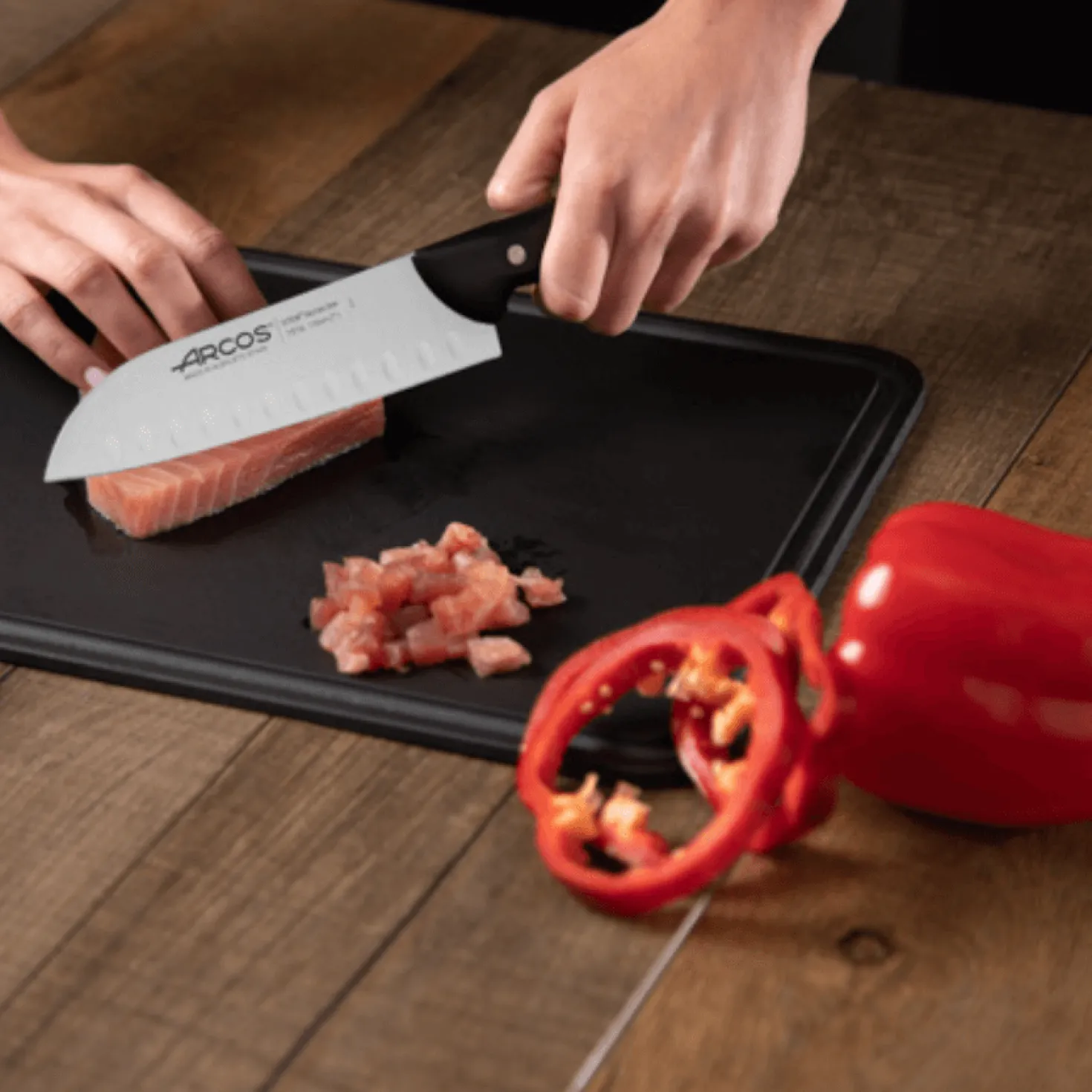 Couteau Santoku 17 cm Maître - Arcos