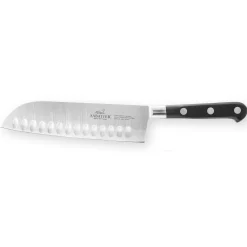 Couteau Santoku alvéolé 18 cm Sabatier forgé - Alice Délice
