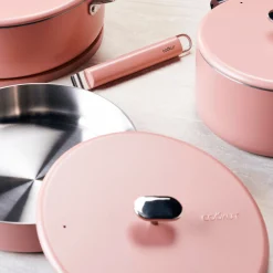 Couvercle inox Le Merveilleux 24 cm guimauve - Cookut