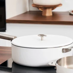 Couvercle inox Le Merveilleux 28 cm polaire - Cookut