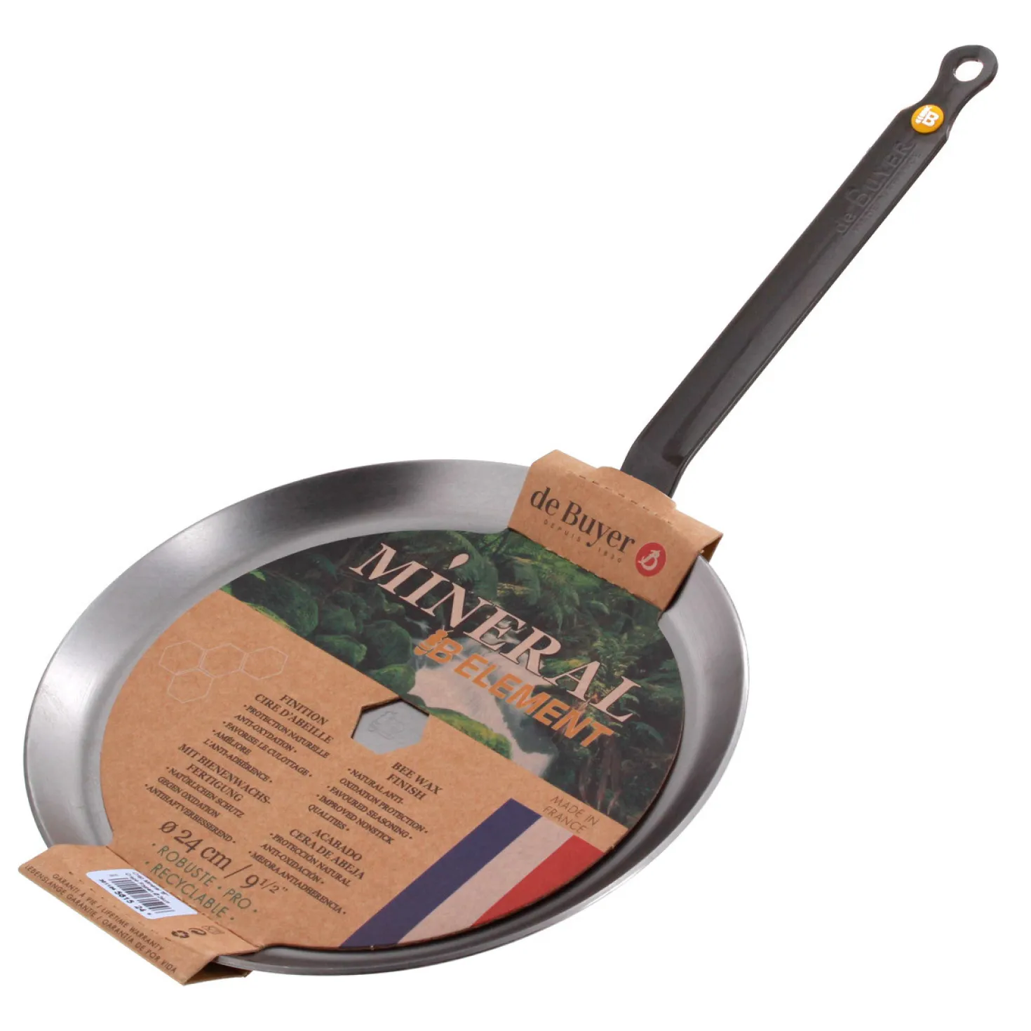 Crêpière Mineral B Bois 24 cm - De Buyer