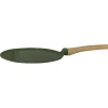Crêpière revêtue fougère 28 cm + accessoires offerts
