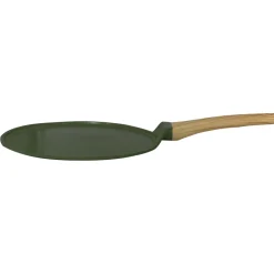 Crêpière revêtue fougère 28 cm + accessoires offerts
