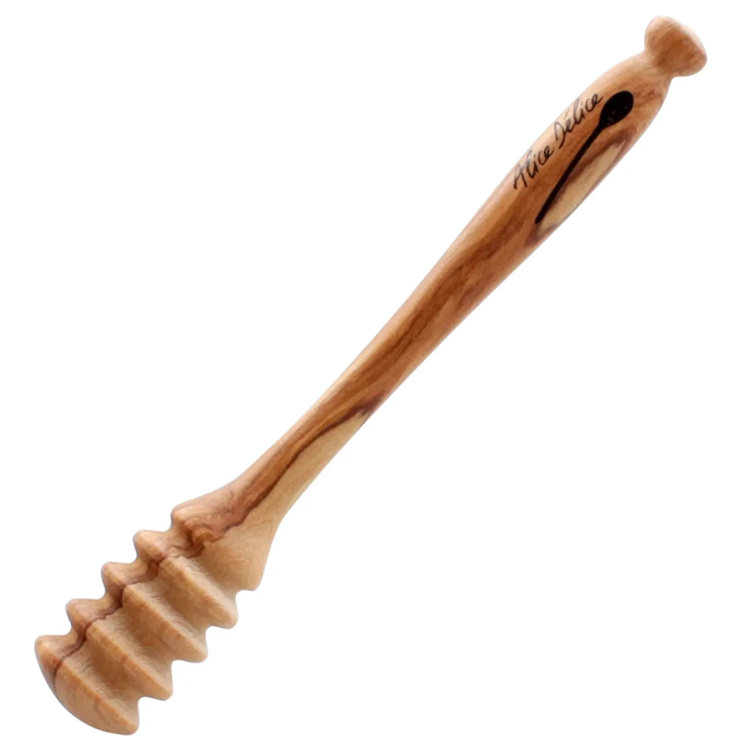 Cuillère à miel liquide en bois d´olivier 16.5 cm - Alice Dé