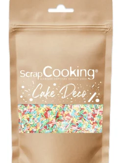 Décor à parsemer Vermicelles Multi 80 g - Scrapcooking