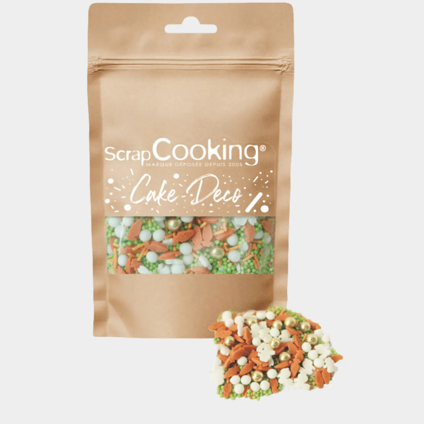 Décors sucrés sprinkles Pâques 60g - Scrapcooking