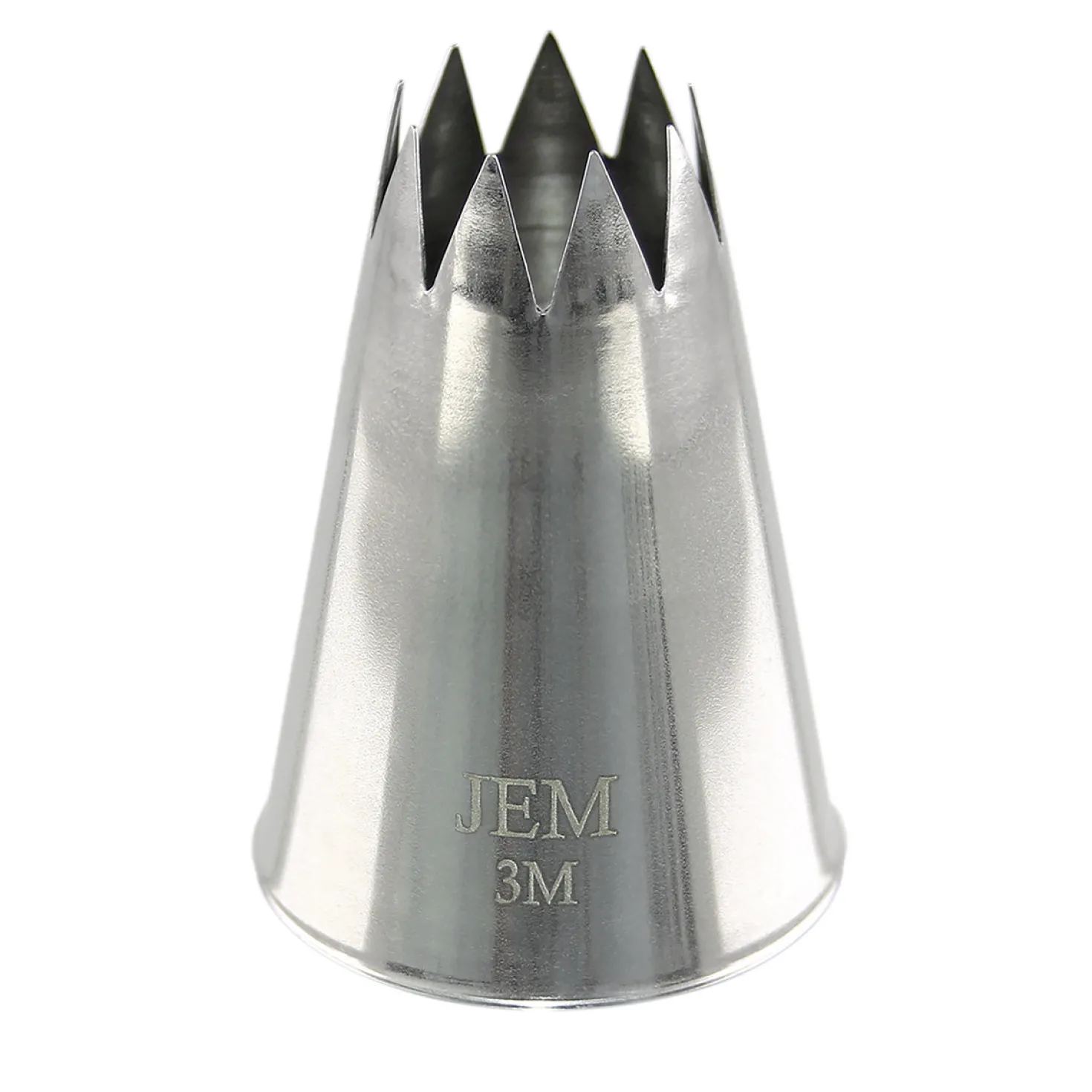 Douille en inox : cannelée étoile 18 mm 3M - PME