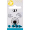 Douille en inox : cannelée étoile 32 - Wilton