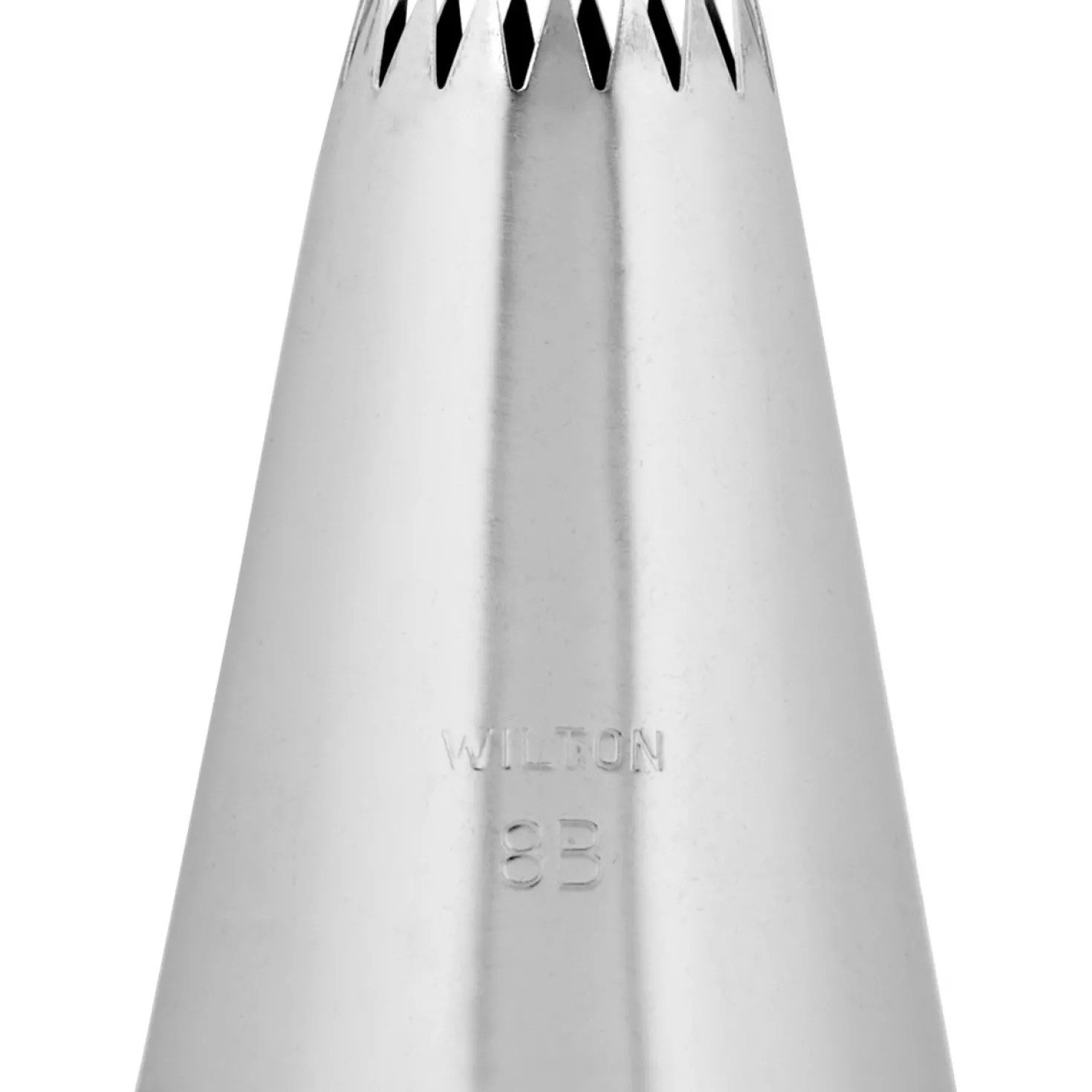 Douille en inox : cannelée étoile 15 mm 8B - Wilton