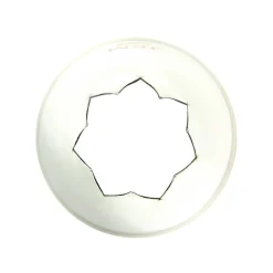 Douille en inox : cannelée étoile 17 mm 2M - PME