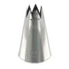 Douille en inox : cannelée étoile 17 mm 2M - PME