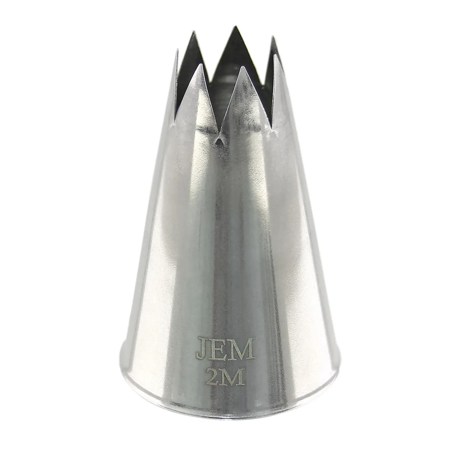 Douille en inox : cannelée étoile 17 mm 2M - PME