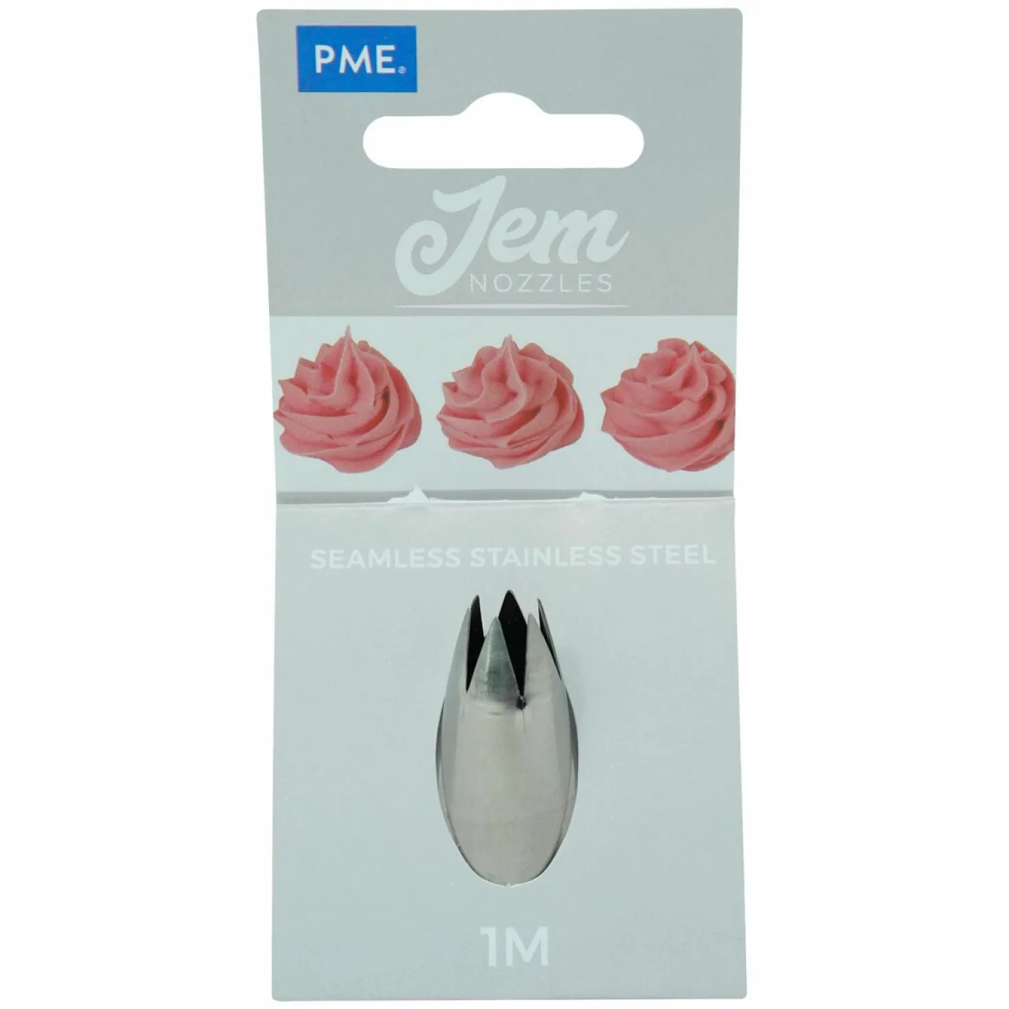 Douille en inox : cannelée étoile 14 mm 1M - PME