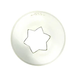 Douille en inox : cannelée étoile 14 mm 1M - PME